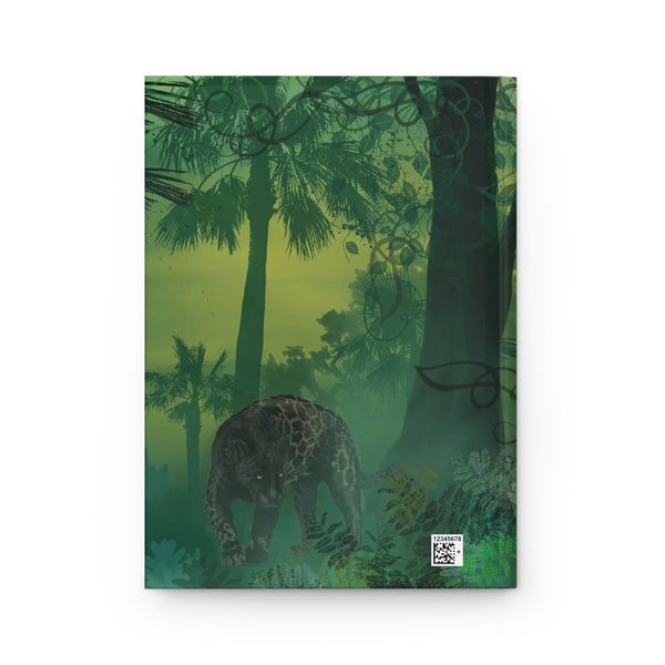Jungle Panther Hardcover Journal Matte