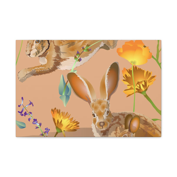 Jackrabbits Canvas Gallery Wraps