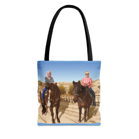 Hank and Friends AOP Tote Bag