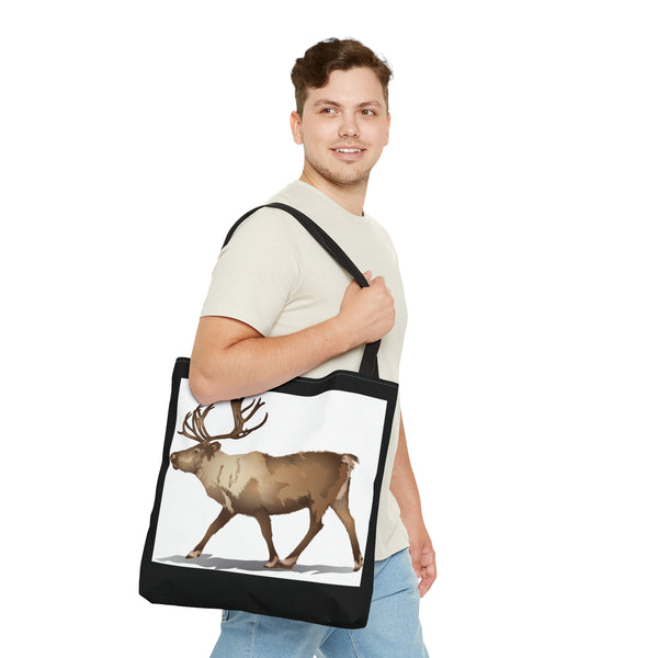 Reindeer AOP Tote Bag