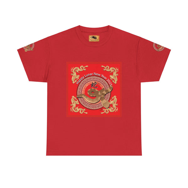 Lunar New Year of the Snake Unisex Heavy Cotton Tee