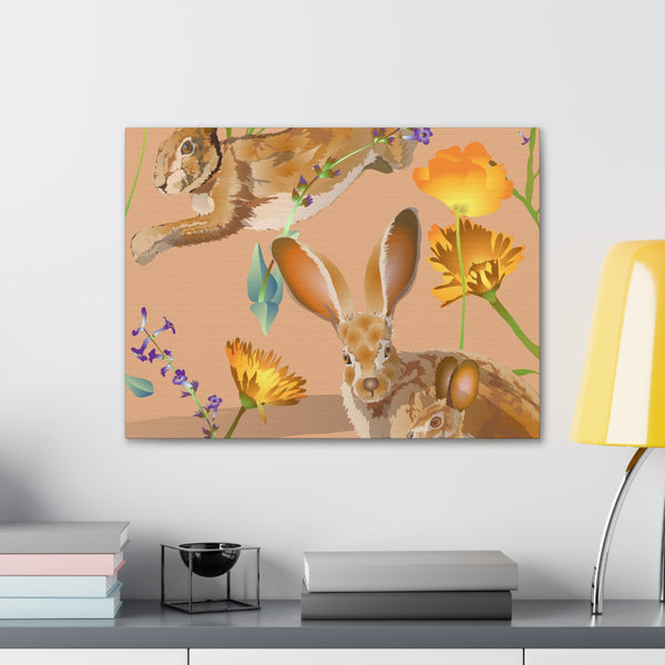 Jackrabbits Canvas Gallery Wraps