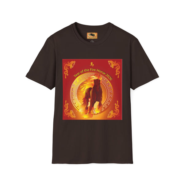 Year of the Fire Horse T-Shirt — Chinese Zodiac Horse Tee