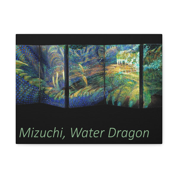 Water Dragon Canvas Gallery Wraps