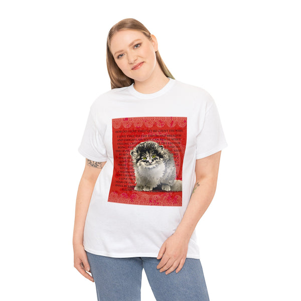 Pallas Cat Love Unisex Heavy Cotton Tee