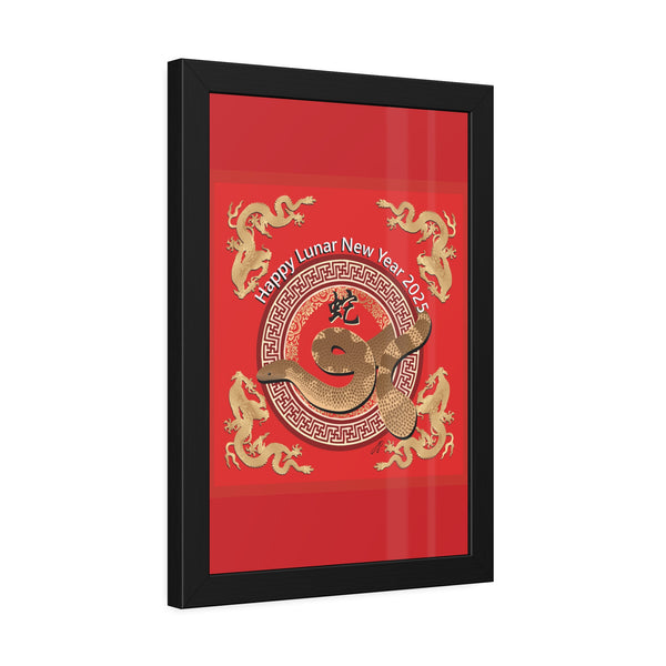 Lunar Year of the Snake Framed Paper Posters