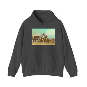 Mustangs Unisex Heavy Blend™ Hooded Sweatshirt