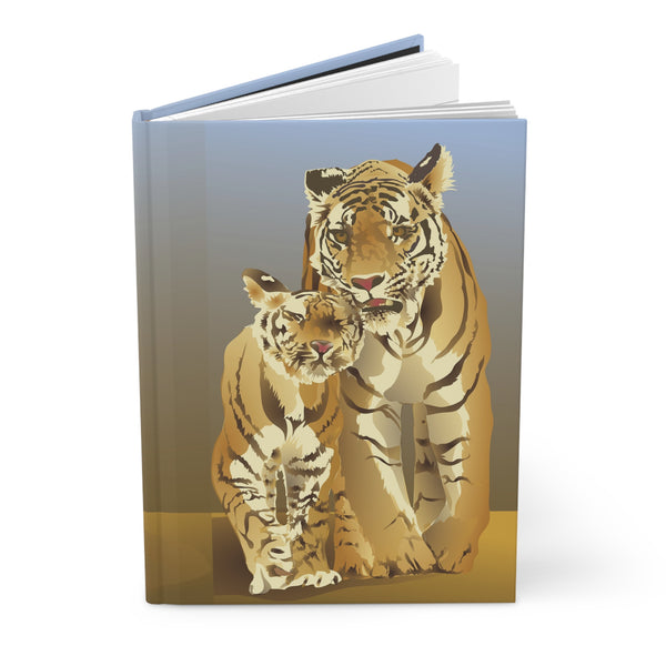 Tiger Love Hardcover Journal Matte