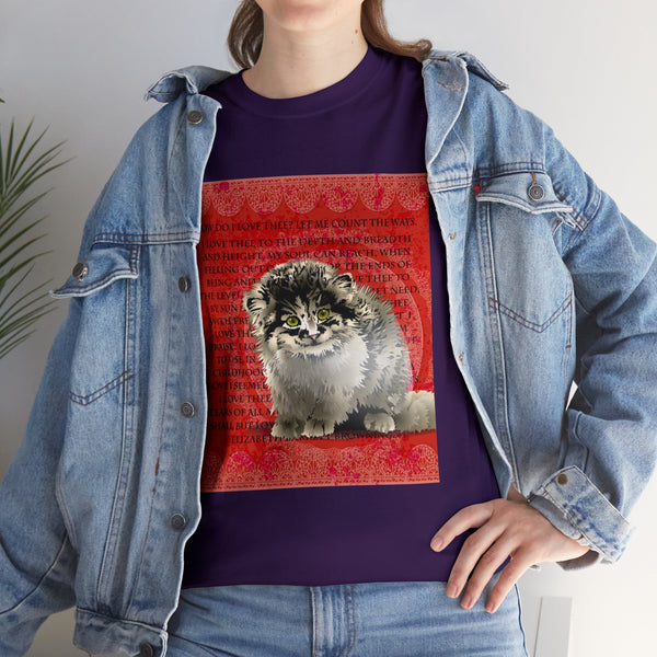 Pallas Cat Love Unisex Heavy Cotton Tee