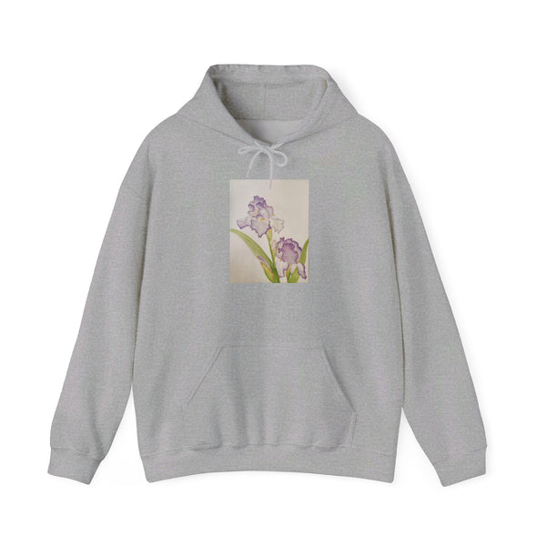 Purple Iris Unisex Heavy Blend™ Hooded Sweatshirt