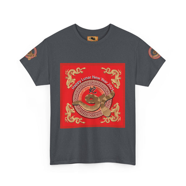 Lunar New Year of the Snake Unisex Heavy Cotton Tee