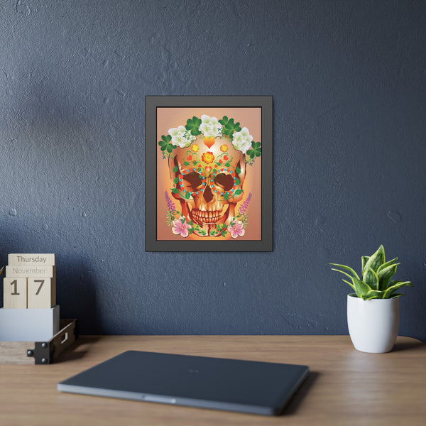 Dia de Muertos Framed Paper Posters