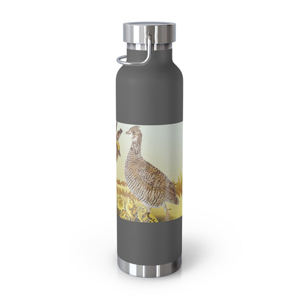 Prairie Chickens Copper Vacuum Insulated Bottle, 22oz