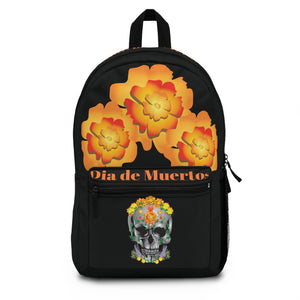 Marigold, Dia de Muertos, "Gone From Sight, But Not Our Hearts" Backpack