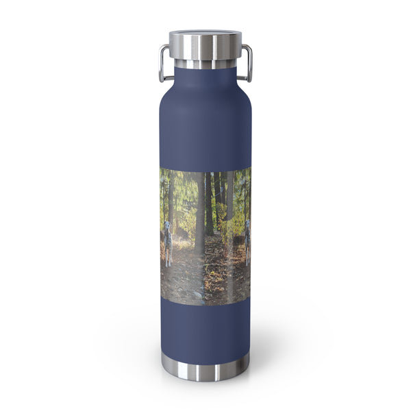 In-the-Woods Copper Vacuum Insulated Bottle, 22oz