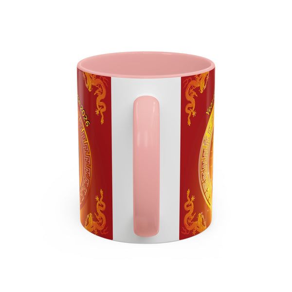 Year of the Fire Horse Coffee Mug – 2026 Chinese Zodiac Accent Mug
