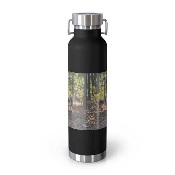 In-the-Woods Copper Vacuum Insulated Bottle, 22oz