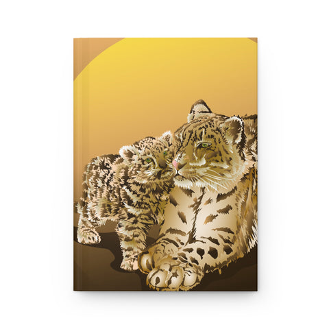 Amur Tiger Love Hardcover Journal Matte