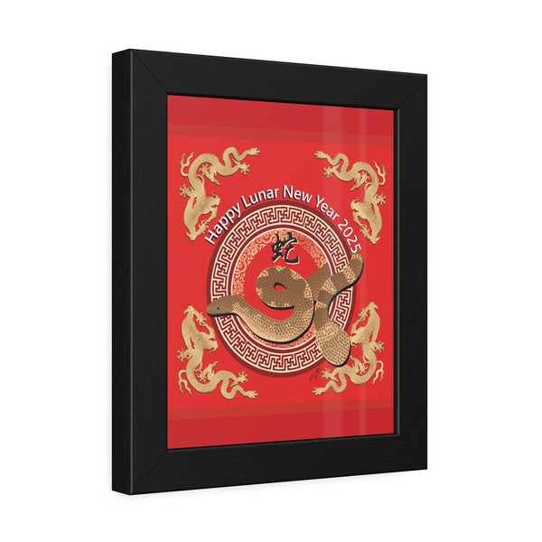 Lunar Year of the Snake Framed Paper Posters