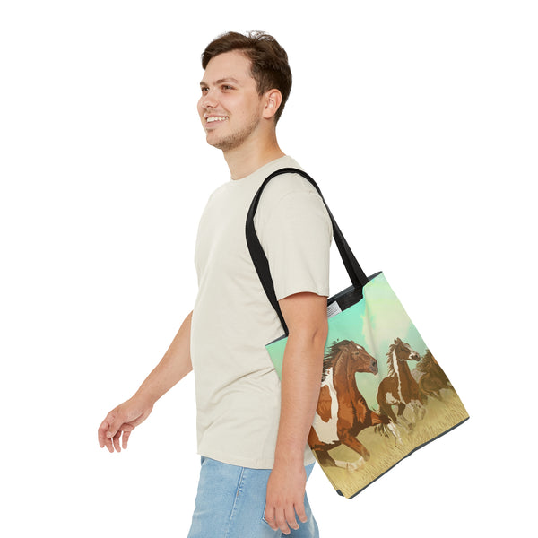 Mustangs AOP Tote Bag