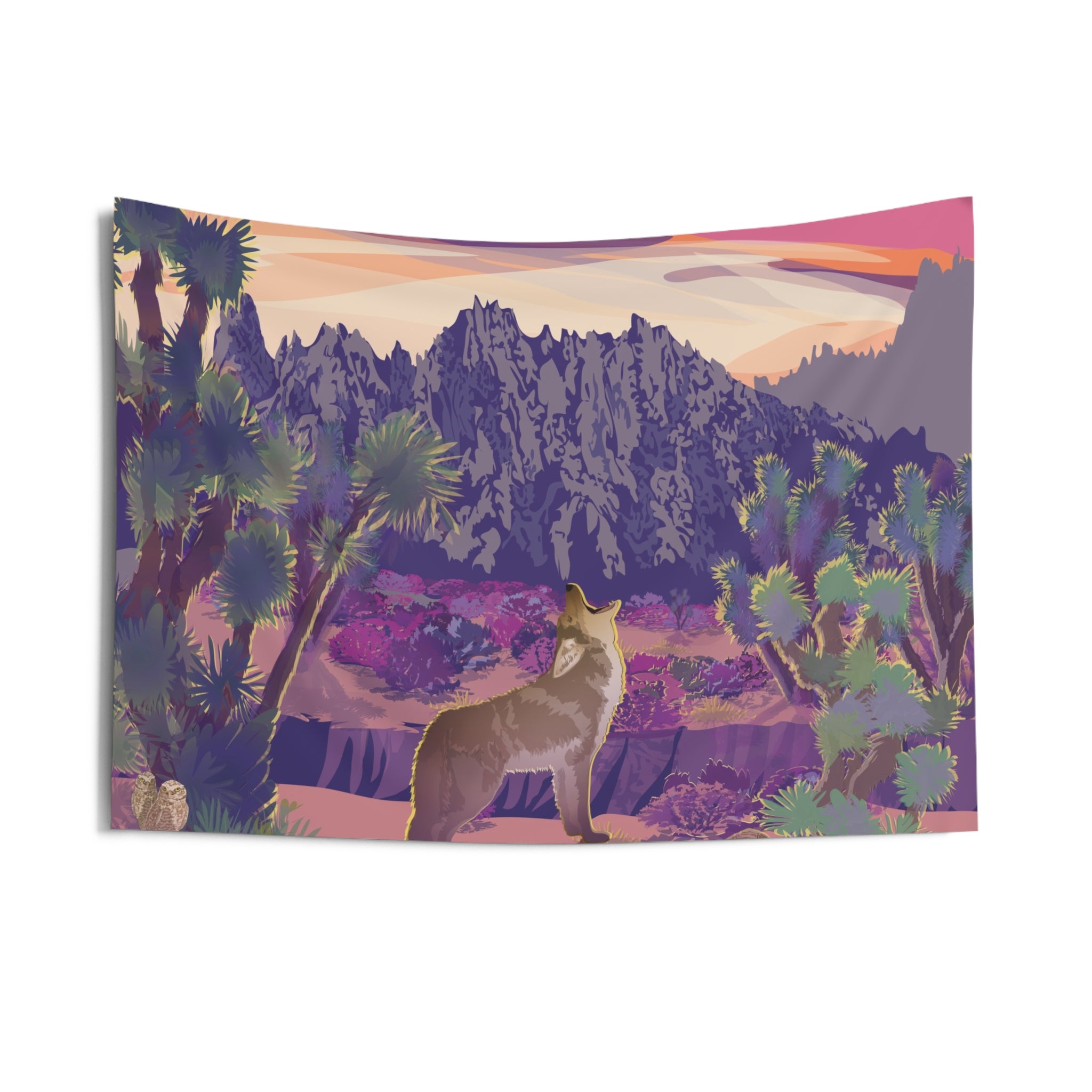 Castle Mountains Indoor Wall Tapestries