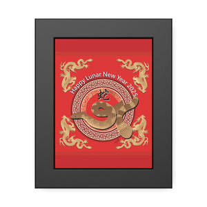 Lunar Year of the Snake Framed Paper Posters