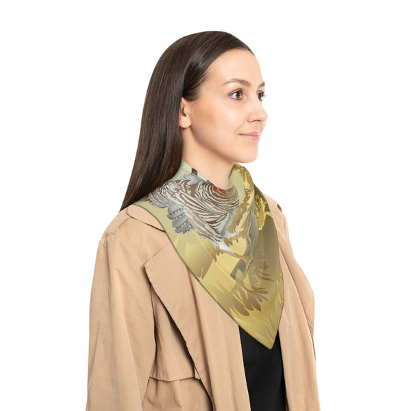 Lesser Prairie Chicken Poly Scarf