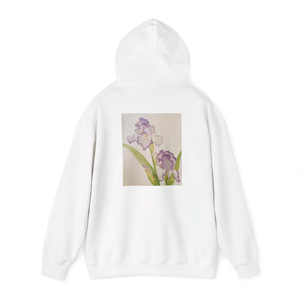 Purple Iris Unisex Heavy Blend™ Hooded Sweatshirt