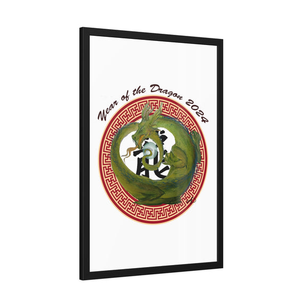 Lunar Dragon Framed Paper Posters