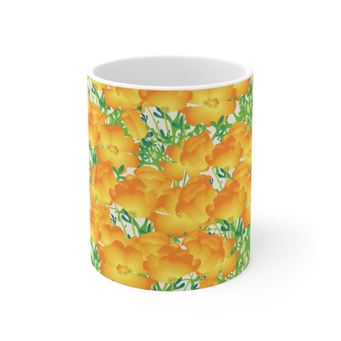 Poppy Ceramic Mug 11oz