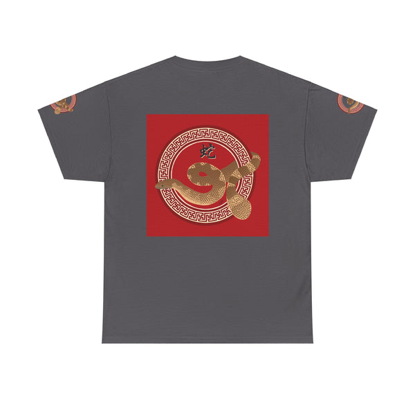 Lunar New Year of the Snake Unisex Heavy Cotton Tee