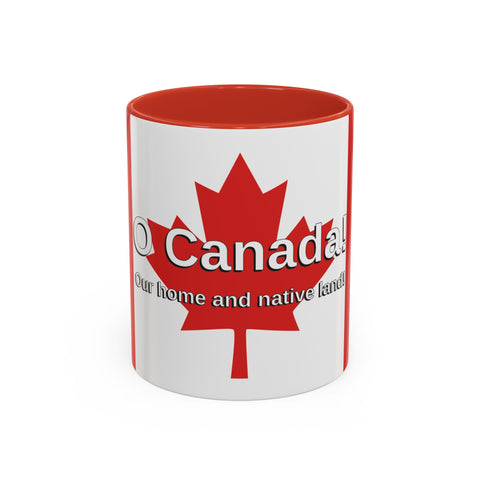 O Canada Accent Coffee Mug (11, 15oz)