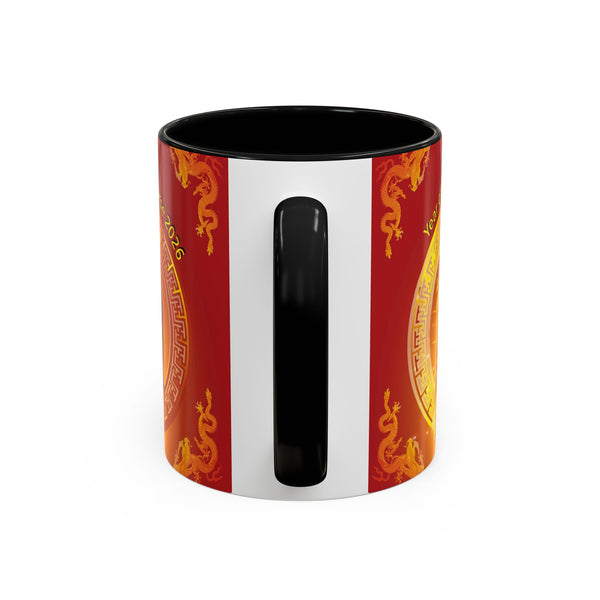 Year of the Fire Horse Coffee Mug – 2026 Chinese Zodiac Accent Mug