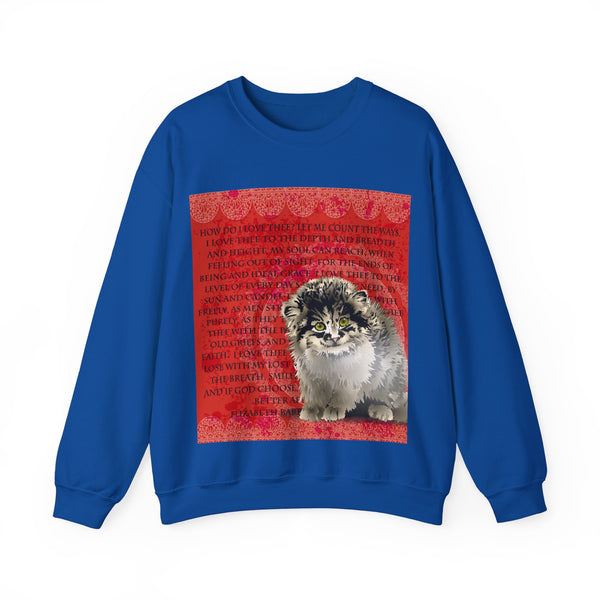 Love Pallas Cat Unisex Heavy Blend™ Crewneck Sweatshirt
