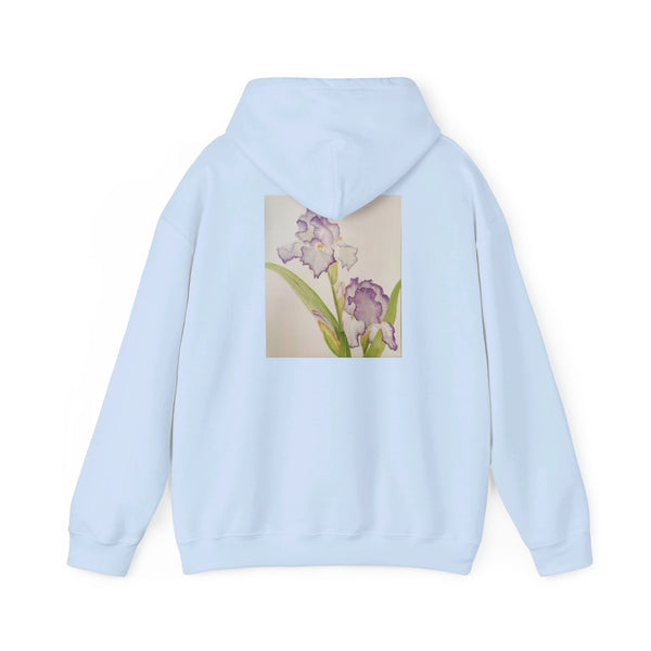 Purple Iris Unisex Heavy Blend™ Hooded Sweatshirt