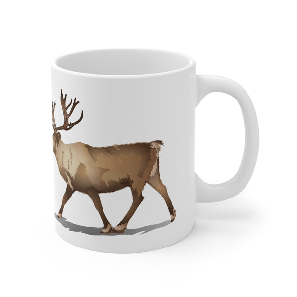 Reindeer Ceramic Mug 11oz