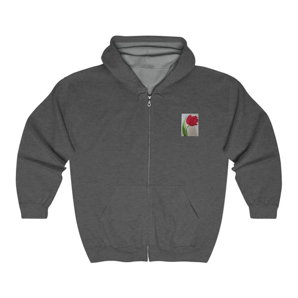 Red Tulip Unisex Heavy Blend™ Full Zip Hooded Sweatshirt