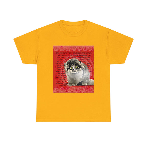 Pallas Cat Love Unisex Heavy Cotton Tee