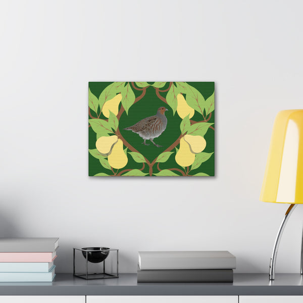 Partridge in a Pear Tree  Canvas Gallery Wraps