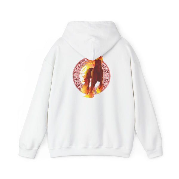 Lunar New Year of the Fire Horse Graphic Hooded Sweatshirt