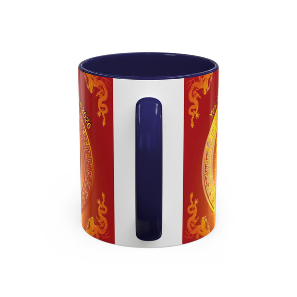 Year of the Fire Horse Coffee Mug – 2026 Chinese Zodiac Accent Mug