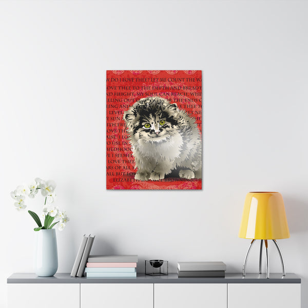Pallas Cat Love Canvas Gallery Wraps
