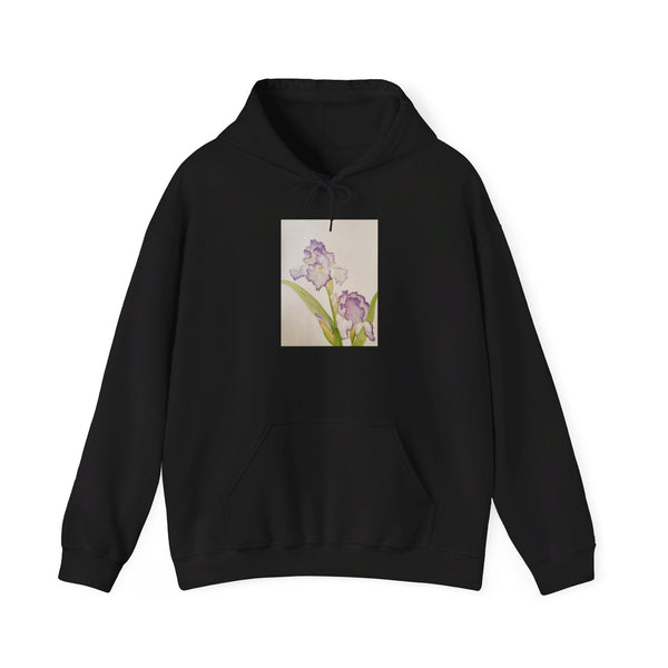 Purple Iris Unisex Heavy Blend™ Hooded Sweatshirt