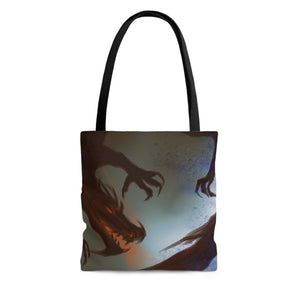 Flying Dragon AOP Tote Bag