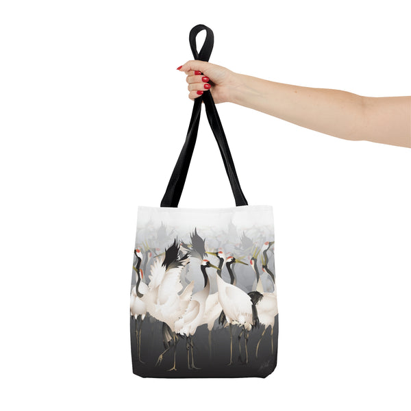 Lucky Cranes AOP Tote Bag