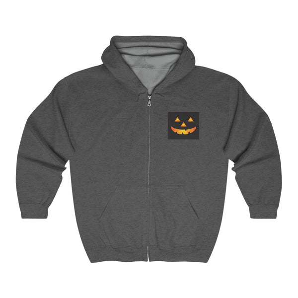 Jack-O-Lantern Unisex Heavy Blend™ Full Zip Hooded Sweatshirt