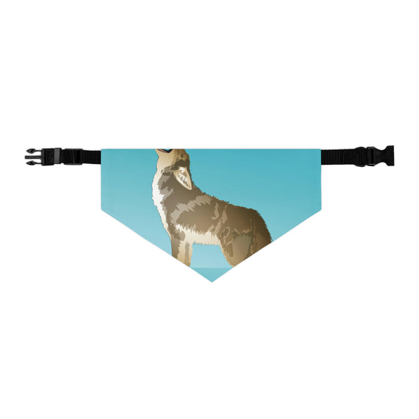 Coyote Pet Bandana Collar