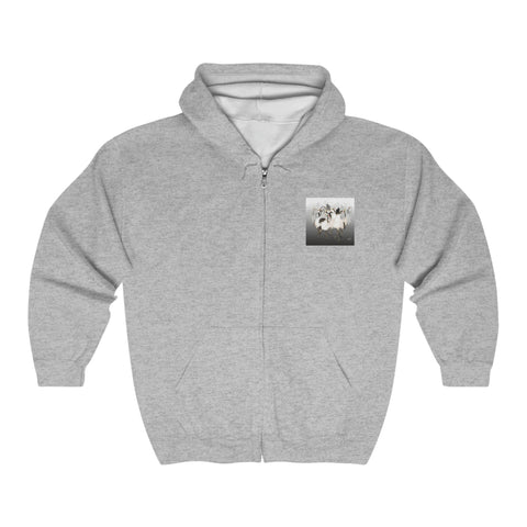 Lucky Cranes Unisex Heavy Blend™ Full Zip Hooded Sweatshirt