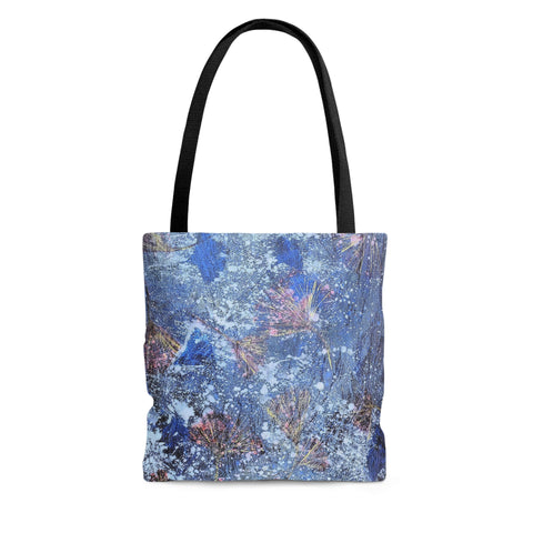 Leaves in Frost Tote Bag