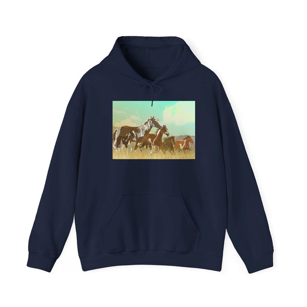 Mustangs Unisex Heavy Blend™ Hooded Sweatshirt